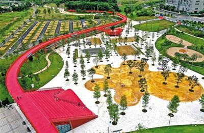 綠網(wǎng)織城，公園筑夢 260座公園星羅棋布，繪就生態(tài)光明新畫卷